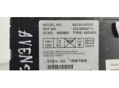 Recambio de sistema audio / radio cd para toyota avensis berlina (t25) 2.0 d-cat referencia OEM IAM 8612005080  