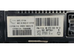 Recambio de mando climatizador para peugeot 407 st sport referencia OEM IAM 96573322YW  