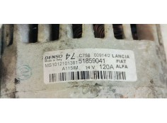 Recambio de alternador para lancia ypsilon (402) 1.2 i 70 referencia OEM IAM 51859041  