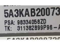 Recambio de airbag delantero izquierdo para opel vivaro furgón 2.0 cdti 123 fap referencia OEM IAM 98334058ZD  