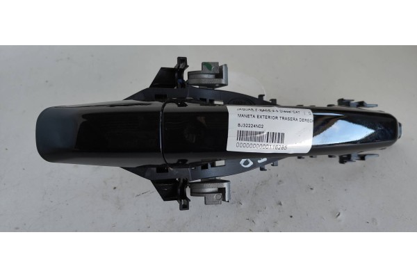 Recambio de maneta exterior trasera derecha para jaguar f-pace 2.0 diesel cat referencia OEM IAM BJ32224N02  