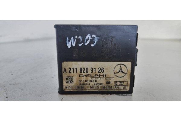 Recambio de modulo electronico para mercedes-benz clase c (w203) berlina 180 (203.035) referencia OEM IAM A2118209126  