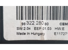 Recambio de modulo electronico para opel vivaro furgón 2.0 cdti 123 fap referencia OEM IAM 9832228080  