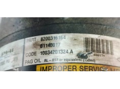 Recambio de compresor aire acondicionado para renault megane ii berlina 3p confort dynamique referencia OEM IAM   