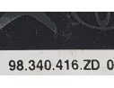 Recambio de mando climatizador para opel vivaro furgón 2.0 cdti 123 fap referencia OEM IAM 98340416ZD  