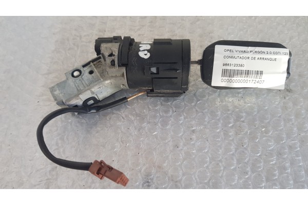 Recambio de conmutador de arranque para opel vivaro furgón 2.0 cdti 123 fap referencia OEM IAM 9663123380  