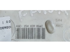 Recambio de cerradura puerta trasera derecha para skoda fabia (5j2 ) 1.6 tdi dpf referencia OEM IAM 46E1S4839016C  