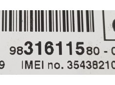 Recambio de modulo electronico para opel vivaro furgón 2.0 cdti 123 fap referencia OEM IAM 9831611580  