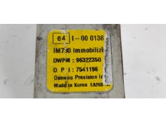 Recambio de centralita inmovilizador para daewoo matiz s plus referencia OEM IAM 96322350  