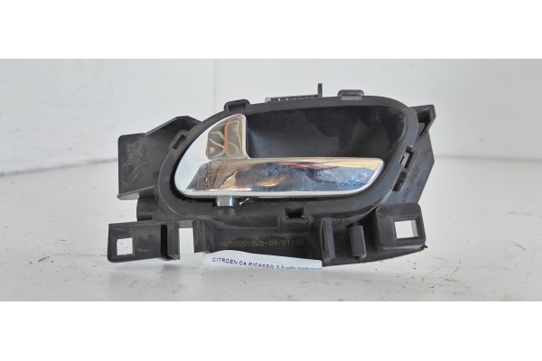 Recambio de maneta interior delantera izquierda para citroen c4 picasso exclusive referencia OEM IAM 96555518VD  