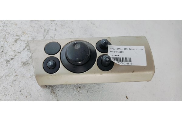 Recambio de mando luces para opel astra h ber. edition referencia OEM IAM 13124864  