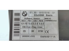 Recambio de modulo electronico para bmw serie 5 berlina (e60) 530xd referencia OEM IAM 613591551601  