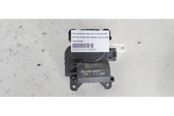 Recambio de motor apertura trampillas climatizador para lexus rx300 (mcu15) luxury referencia OEM IAM 0637008820  