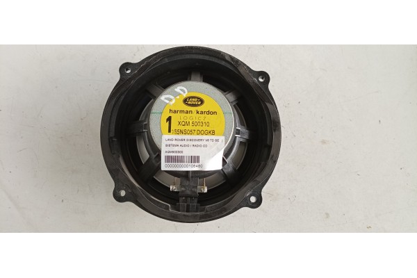 Recambio de sistema audio / radio cd para land rover discovery v6 td se referencia OEM IAM XQM500300  