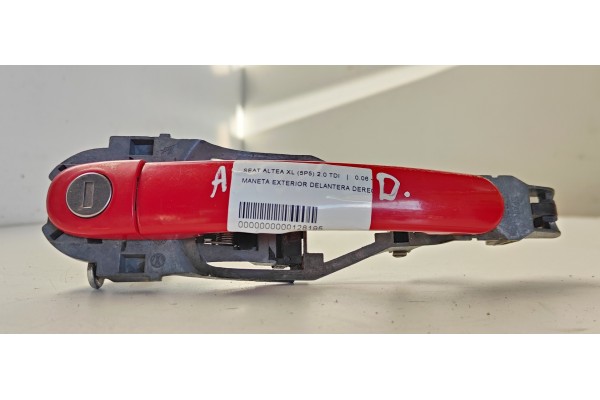 Recambio de maneta exterior delantera derecha para seat altea xl (5p5) 2.0 tdi referencia OEM IAM   
