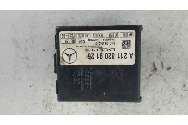 Recambio de modulo electronico para mercedes-benz clase sl (w230) roadster 3.0 v6 cat referencia OEM IAM A2118209126  