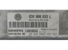 Recambio de centralita motor uce para volkswagen polo (9n1) highline referencia OEM IAM 03E906033L  