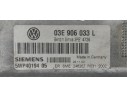 Recambio de centralita motor uce para volkswagen polo (9n1) highline referencia OEM IAM 03E906033L  