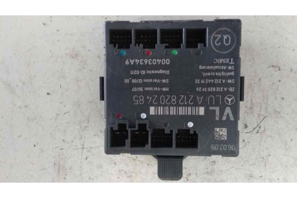 Recambio de modulo electronico para mercedes-benz clase e (w212) familiar 1.8 cat referencia OEM IAM A2128202485 A2124422032 