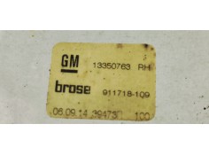 Recambio de elevalunas trasero derecho para opel astra j lim. 1.6 cdti referencia OEM IAM 13350763  