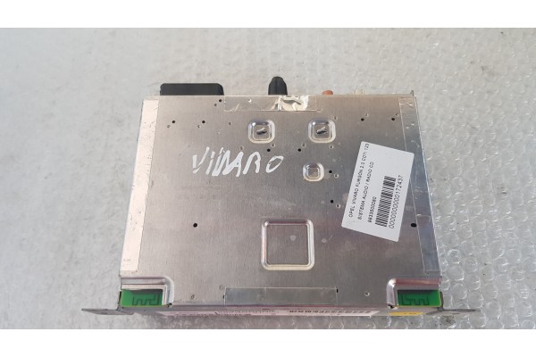 Recambio de sistema audio / radio cd para opel vivaro furgón 2.0 cdti 123 fap referencia OEM IAM 9833500080  