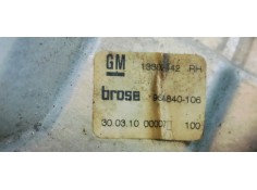 Recambio de elevalunas trasero derecho para opel insignia berlina 2.0cdti 130 fap referencia OEM IAM 13302442  