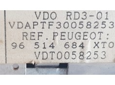 Recambio de sistema audio / radio cd para citroen berlingo 2.0 hdi collection familiar referencia OEM IAM 96514684XT  
