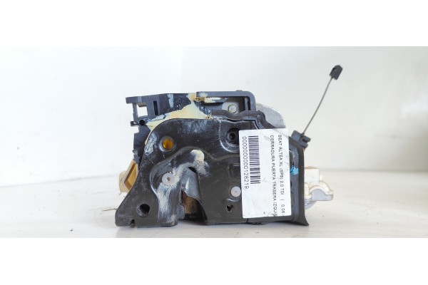 Recambio de cerradura puerta trasera izquierda para seat altea xl (5p5) freetrack 4x4 referencia OEM IAM   