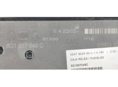 Recambio de caja reles / fusibles para seat ibiza (6l1) 1.4 16v referencia OEM IAM 6Q1937049C  