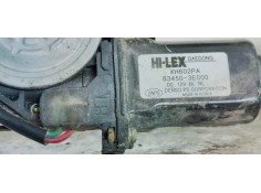 Recambio de elevalunas trasero izquierdo para kia sorento 2.5 crdi ex referencia OEM IAM 834503E000  