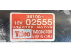 Recambio de motor arranque para hyundai getz (tb) 1.1 básico referencia OEM IAM 3610002555  