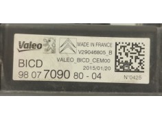 Recambio de modulo electronico para citroen c3 referencia OEM IAM 9807709080  