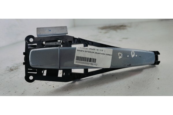 Recambio de maneta exterior delantera derecha para chevrolet cruze 1.6 i 113 referencia OEM IAM   