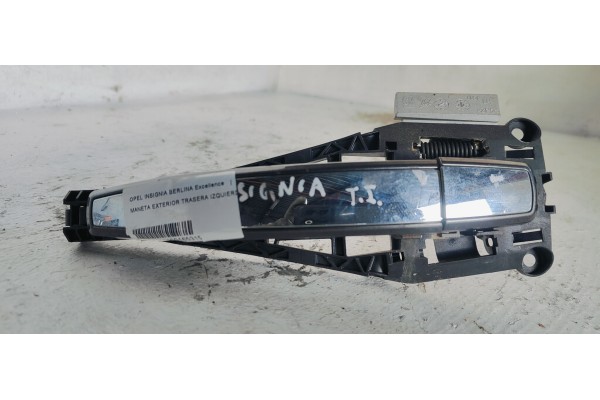 Recambio de maneta exterior trasera izquierda para opel insignia berlina excellence referencia OEM IAM   