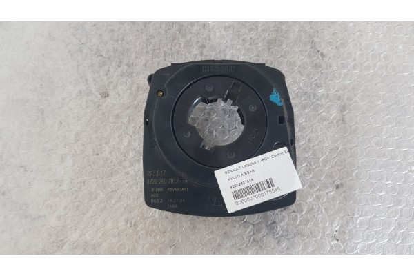 Recambio de anillo airbag para renault laguna ii (bg0) confort expression referencia OEM IAM 8200260781A  