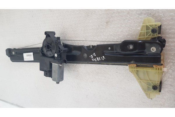 Recambio de elevalunas delantero derecho para opel vivaro furgón 2.0 cdti 123 fap referencia OEM IAM 9829889680  