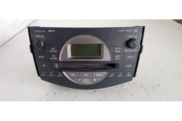 Recambio de sistema audio / radio cd para toyota rav 4 (a3) 2.2 turbodiesel cat referencia OEM IAM 8612042220  