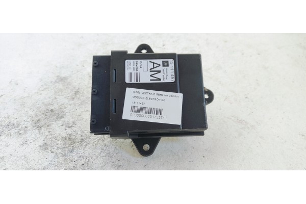 Recambio de modulo electronico para opel vectra c berlina comfort referencia OEM IAM 13111457  
