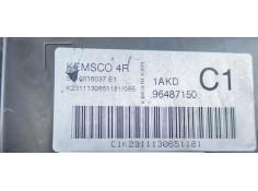 Recambio de centralita motor uce para daewoo tacuma sx-plus referencia OEM IAM 96487150  