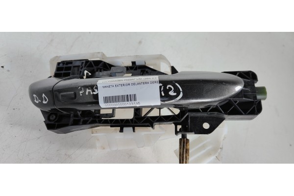 Recambio de maneta exterior delantera derecha para volkswagen passat lim. (362) 2.0 tdi referencia OEM IAM   