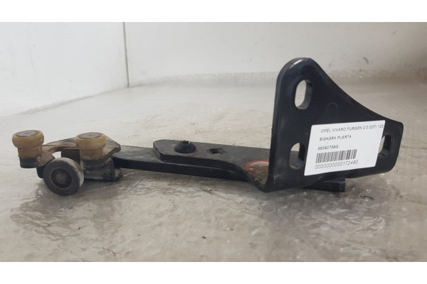 Recambio de bisagra puerta para opel vivaro furgón 2.0 cdti 123 fap referencia OEM IAM 98080759G  