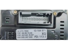 Recambio de pantalla multifuncion para opel vectra c berlina comfort referencia OEM IAM 13154971  