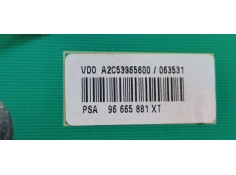 Recambio de cuadro instrumentos para citroen c3 fase 1 referencia OEM IAM 96665881XT  