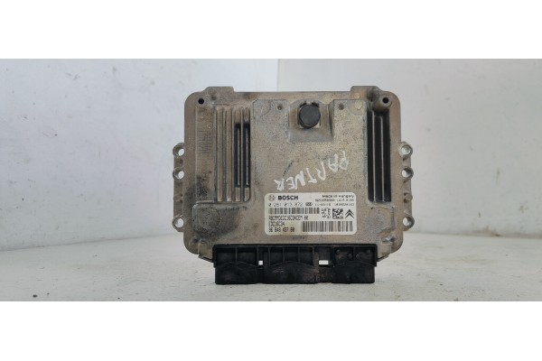 Recambio de centralita motor uce para peugeot partner kasten 1.6 hdi 90 referencia OEM IAM 0281013872  
