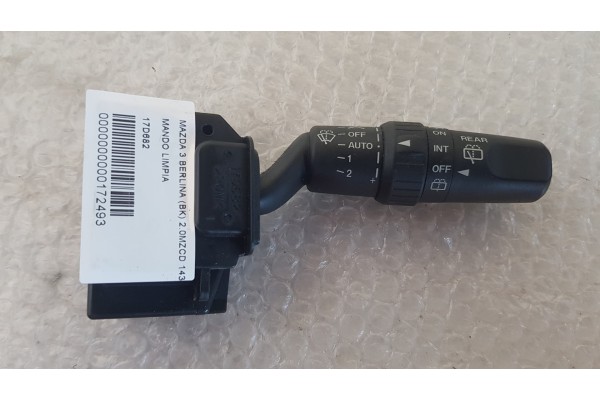 Recambio de mando limpia para mazda 3 berlina (bk) 2.0mzcd 143 fap referencia OEM IAM 17D682  