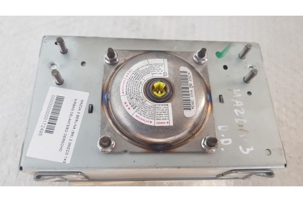 Recambio de airbag delantero derecho para mazda 3 berlina (bk) 2.0mzcd 143 fap referencia OEM IAM   