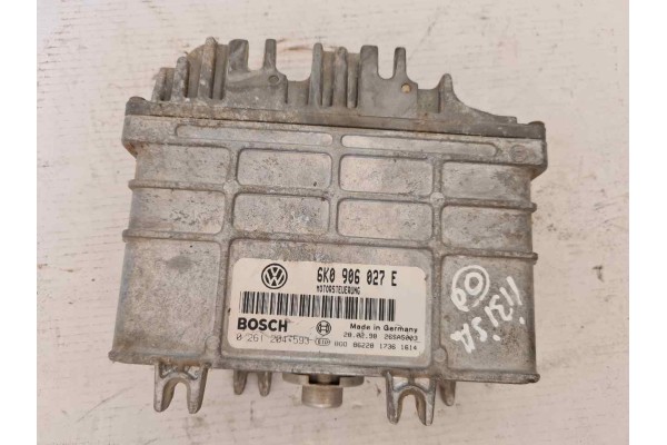 Recambio de centralita motor uce para seat ibiza (6k1) 1.4 referencia OEM IAM 0261204593 6K0906027 E 