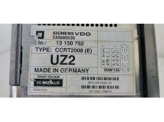Recambio de sistema audio / radio cd para opel vectra c berlina comfort referencia OEM IAM 13150752  