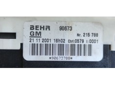 Recambio de mando calefaccion / aire acondicionado para opel astra g berlina comfort referencia OEM IAM   