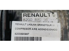 Recambio de compresor aire acondicionado para renault laguna grandtour iii referencia OEM IAM 8200890987  